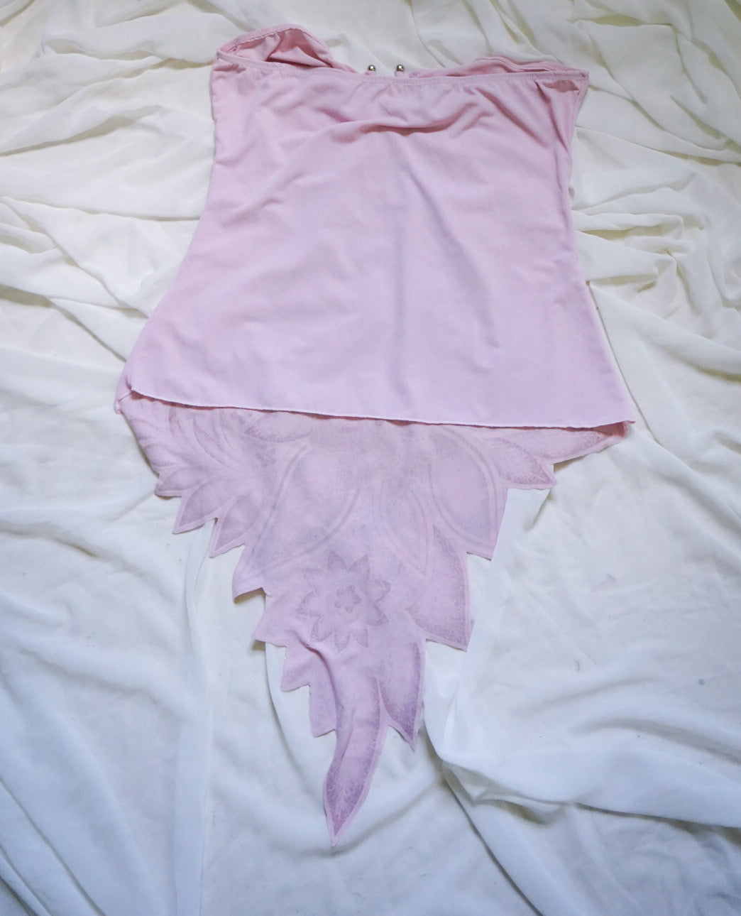 Y2K Fairy Grail Strapless Top (S/M)