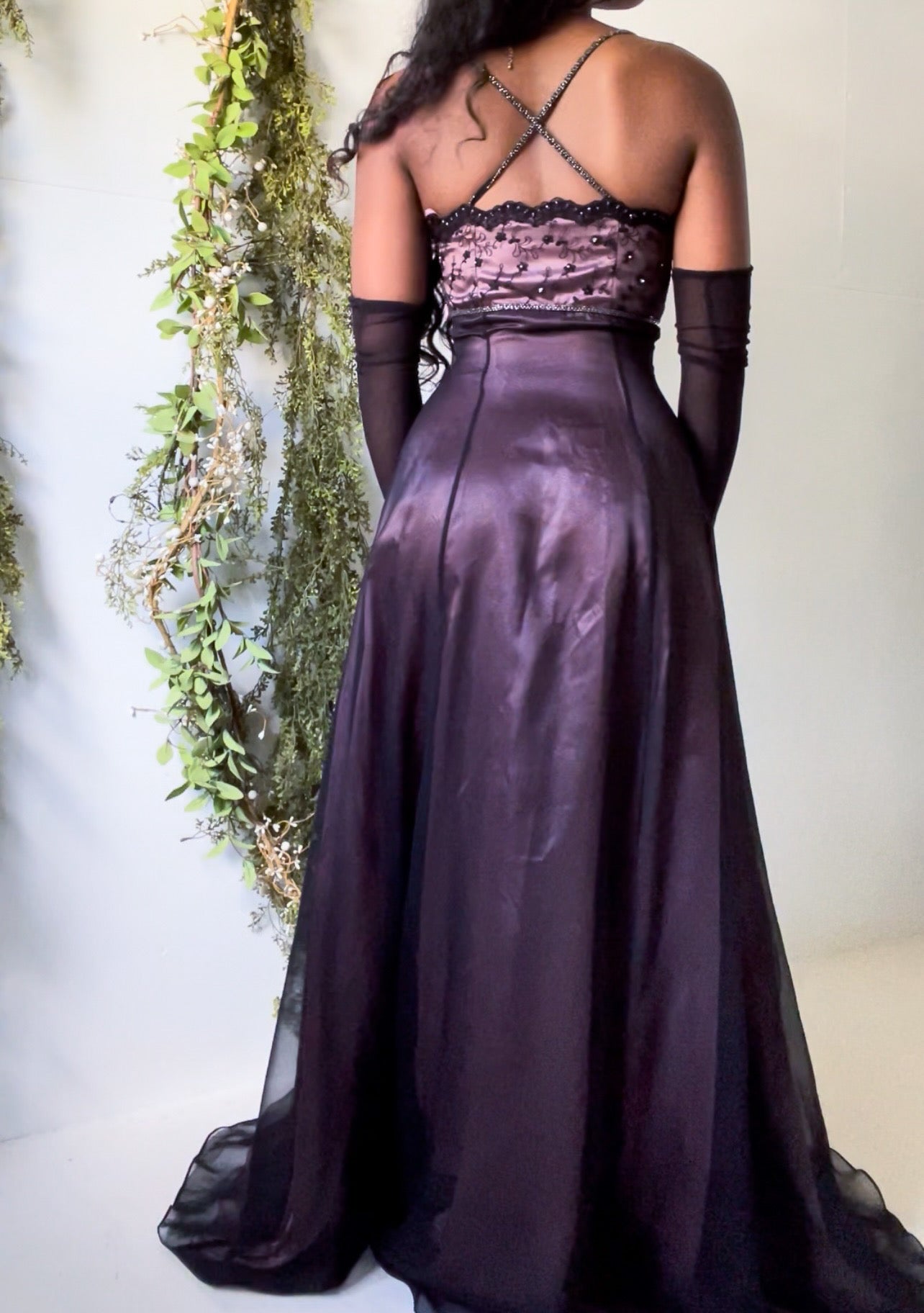 Vintage Late 90’s Layered Prom Dress (XS)