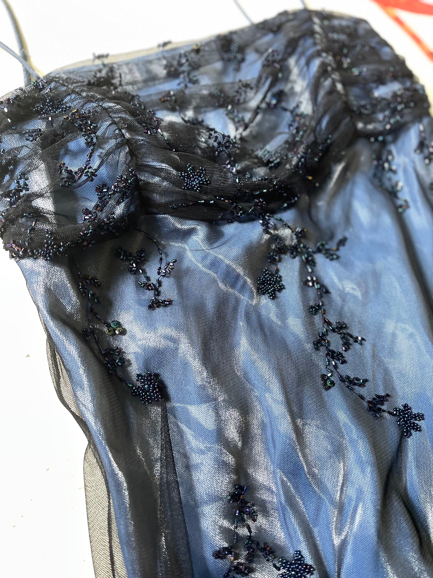 Vintage beaded gown