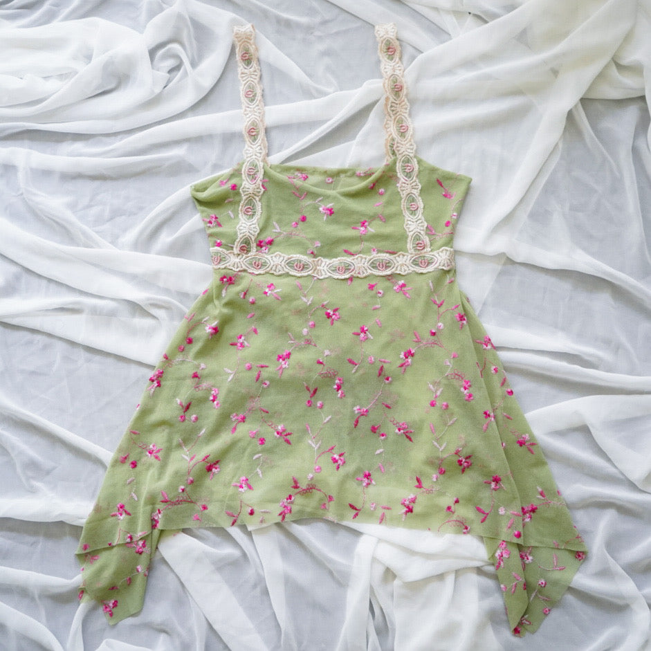 Handmade Forest Fairy Top (S)