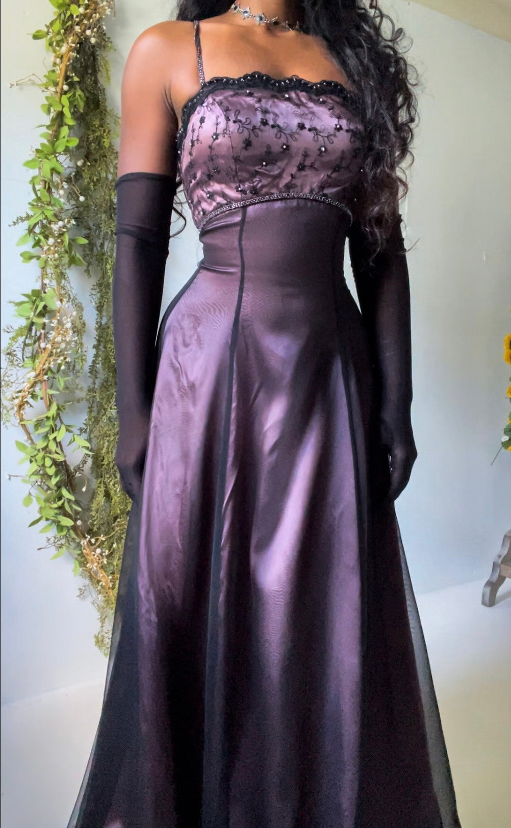 Vintage Late 90’s Layered Prom Dress (XS)