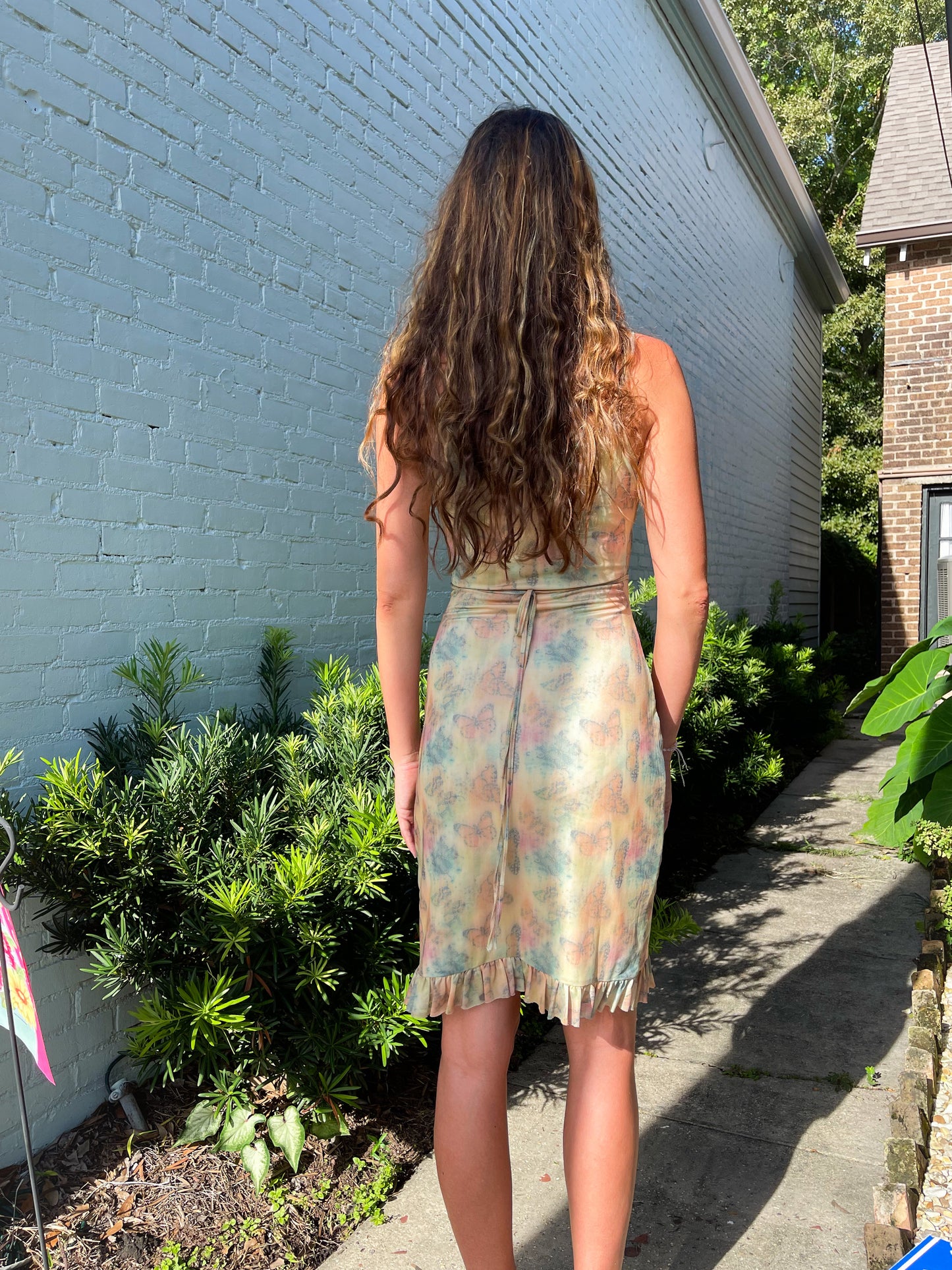 The watercolor Butterfly Dreams Dress by Masha&Jlynn
