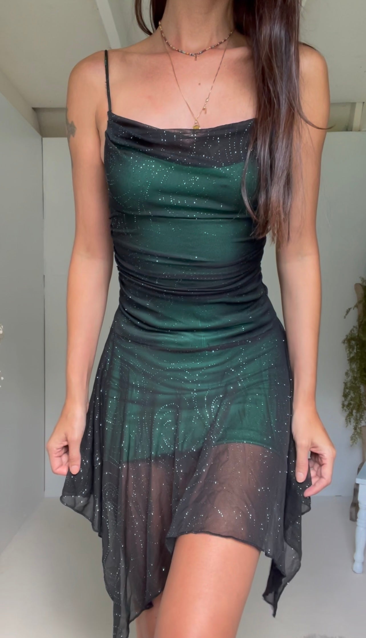 Vintage 90's Inspired Glitter Layer Mini