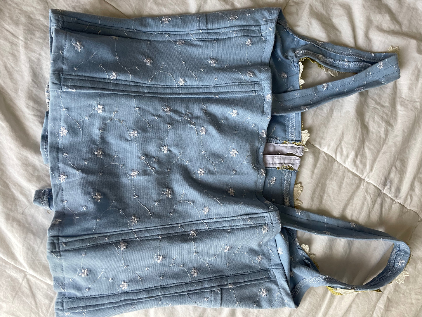 Handmade corset. 🦋