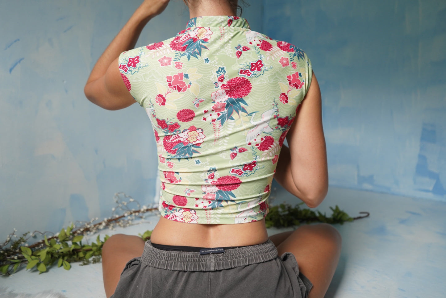Masha&Jlynn Original Chinoiserie Inspired Top
