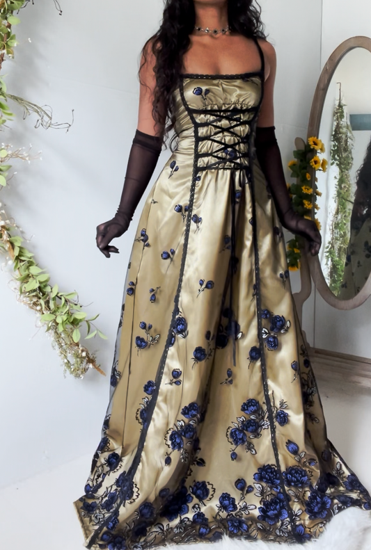 Handmade Layered Prom Dress (M)