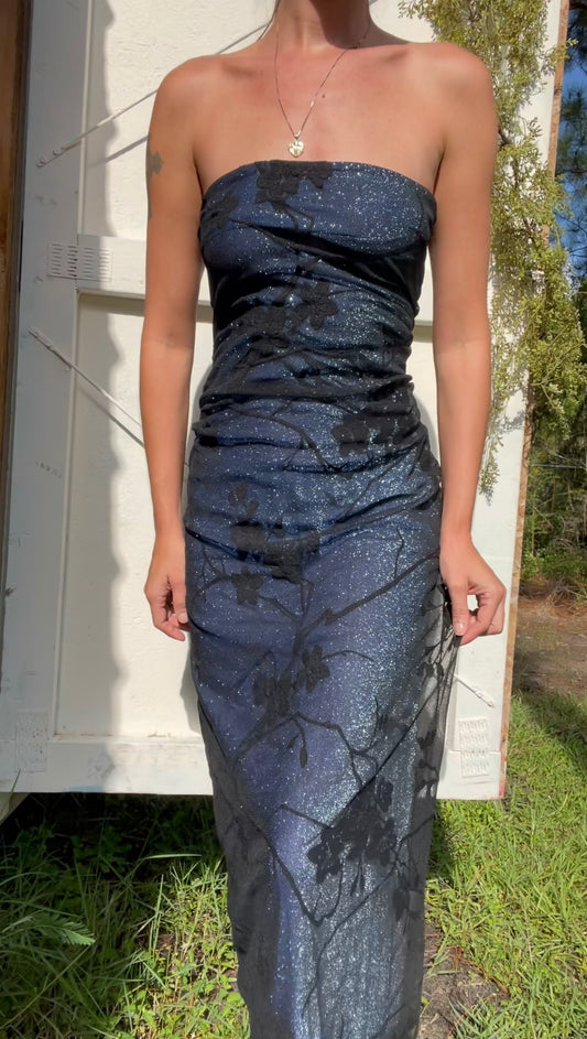 Vintage shimmer gown