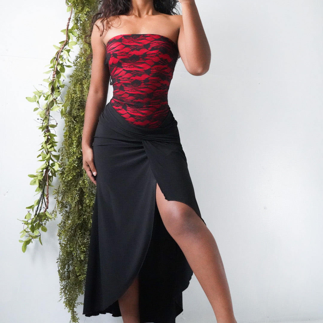 Vintage 90’s Lace Layered Dress