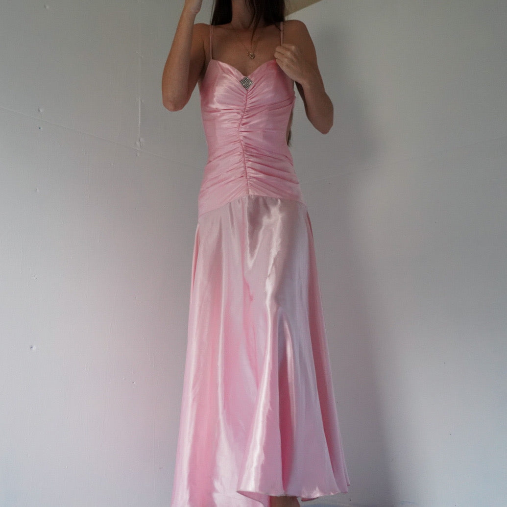 Vintage 90's satin gown.