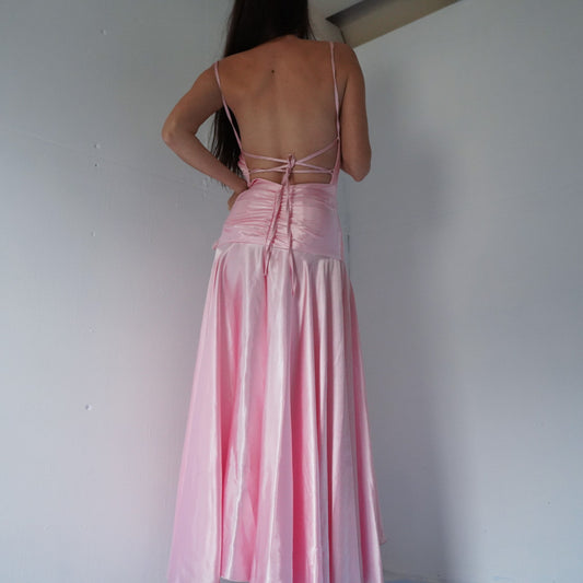 Vintage 90's satin gown.
