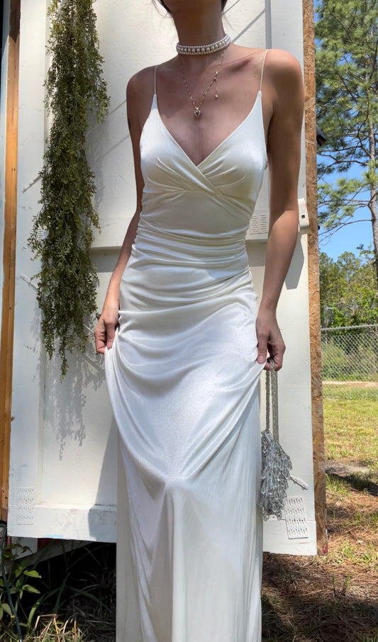 Vintage 90's glitter gown