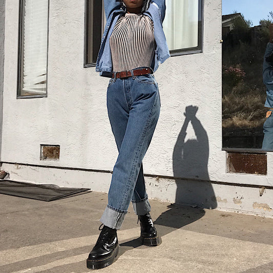 Vintage 80’s Levi’s Student Fit 501s (23-24”)